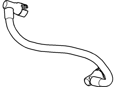 Mercury Crankcase Breather Hose - 4F9Z-6A664-BA
