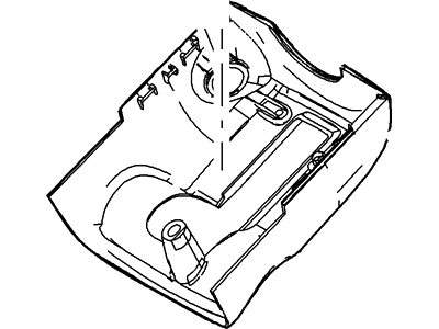 Ford 4R3Z-3530-AAA Shroud Assembly - Steering Column