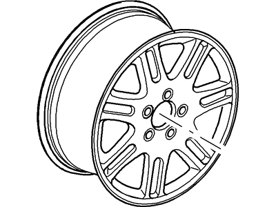 Ford 3R3Z-1007-BA Wheel Assembly