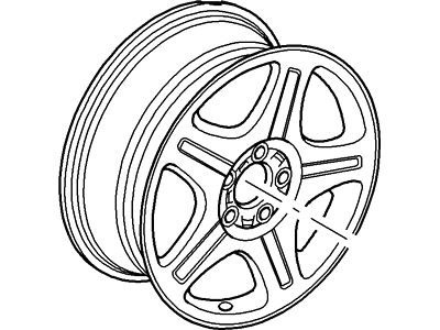 Ford F9ZZ-1007-CA Wheel Assembly