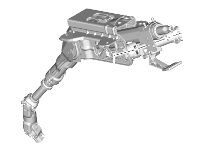 Ford CK4Z-3C529-E Steering Column Assembly