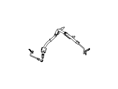 2010 Ford Taurus Power Steering Hose - AG1Z-3A719-B