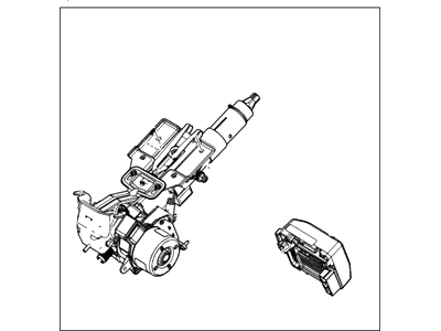 Ford AE8Z-3C529-D Column Assembly - Steering