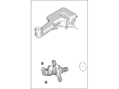 2015 Ford Fusion Brake Master Cylinder - DG9Z-2140-B