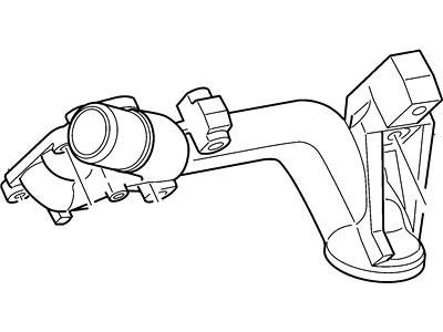 Ford F75Z-6881-CA Adaptor - Oil Filter