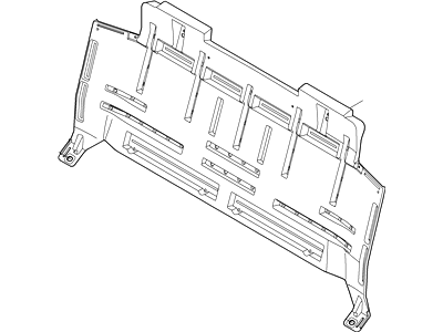 Ford 6R3Z-7660508-A Panel Assembly - Back