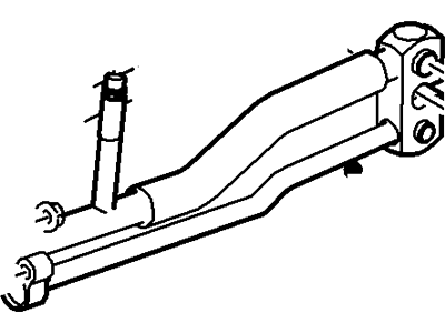 2003 Lincoln Aviator A/C Hose - 1L2Z-19835-AF