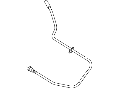 Ford XW4Z-9D289-BD Tube Assy - Fuel Vapour Separator