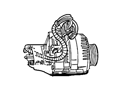 1997 Ford Explorer Alternator - F77Z-10346-ABRM