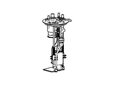 Ford 4L3Z-9H307-CF Sender And Pump Assembly