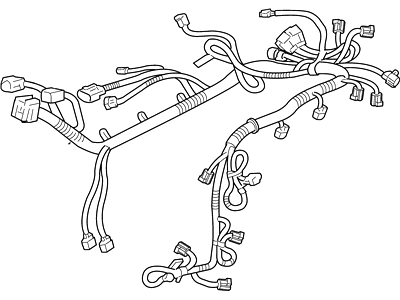 Ford 1C2Z-9D930-BF Wire Assembly