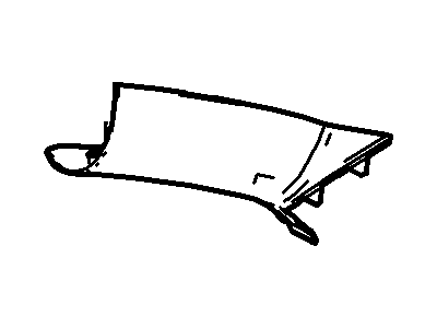 Ford 6L2Z-7803599-AAA Moulding - Windshield