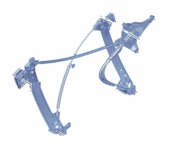 2015 Ford Mustang Window Regulator - FR3Z-6323208-A