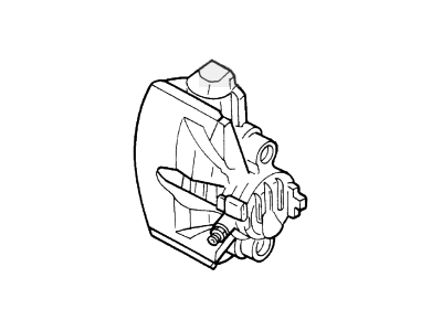 Ford F8RZ-2V131-CBRM Caliper With Pads