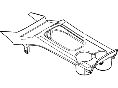 Ford Crown Victoria Center Console Base - 6W3Z-5404567-AC