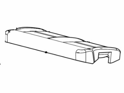 Ford 4L3Z-1663805-CAB Rear Seat Cushion Cover Assembly