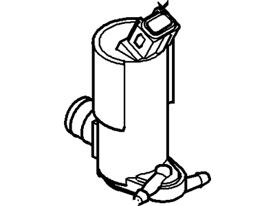 Ford YS4Z-17664-BA Motor And Pump Assembly