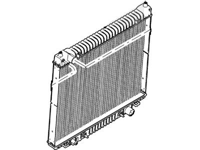 2016 Ford E-450 Super Duty Radiator - 9C2Z-8005-D