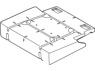 Ford DB5Z-7863840-A Rear Seat Cushion Pad