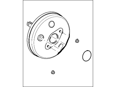 Ford BE8Z-2005-A Booster Assembly - Brake