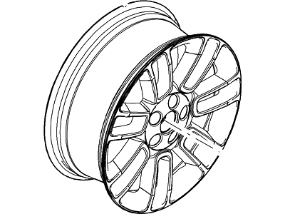 2015 Ford Flex Spare Wheel - DA8Z-1007-A