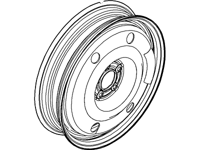 2014 Lincoln MKT Spare Wheel - DE9Z-1015-A
