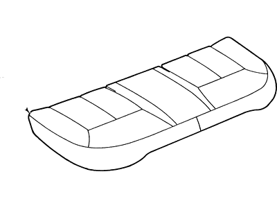Mercury Sable Seat Cushion - F6DZ-54600A88-AA