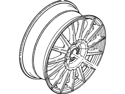 Ford 8S4Z-1007-FCP Wheel Assembly