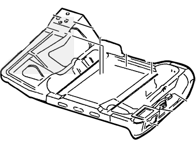 Ford F5AZ-5463101-A Frame And Spring - Front Seat Cushion