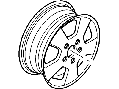 Ford 4L2Z-1007-FA Wheel Assembly