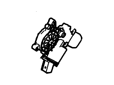 Ford BE9Z-7423394-A Motor Assembly - Window Operating