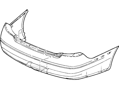 2000 Ford Taurus Bumper - YF1Z-17K835-BB