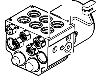 Ford 3C3Z-2C286-CA Abs Hydraulics Control Assembly