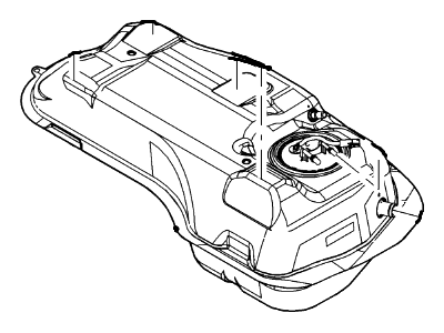 Mercury Mariner Fuel Tank - 8M6Z-9002-A