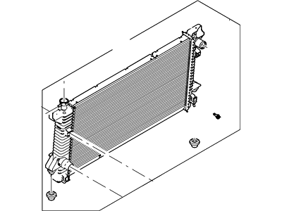 Ford 9L3Z-8005-A Radiator Assembly