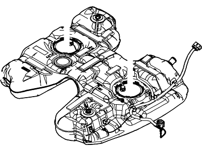 Ford BT4Z-9002-A Fuel Tank Assembly