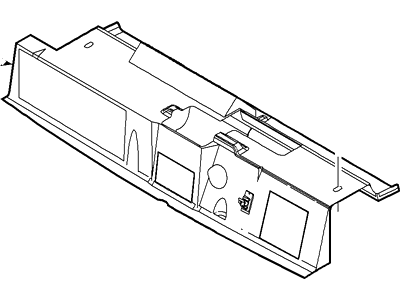 Ford E-150 Air Deflector - 2C2Z-19E672-BA