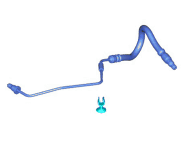 Ford Clutch Hydraulic Lines - 8A6Z-7A512-D