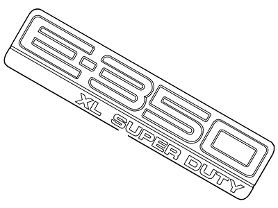 2007 Ford E-350/E-350 Super Duty Emblem - 6C2Z-1542528-GA