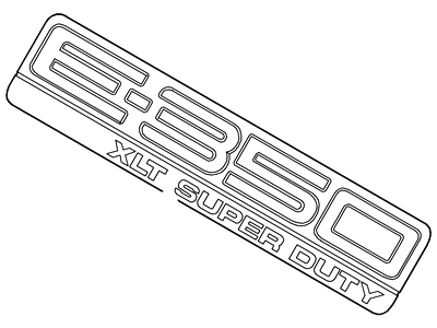 2010 Ford E-350/E-350 Super Duty Emblem - 9C2Z-1542528-HA