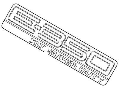 2007 Ford E-350/E-350 Super Duty Emblem - 6C2Z-1542528-HA