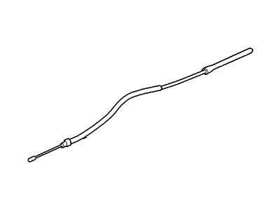 Ford F-150 Parking Brake Cable - 8L3Z-2A635-AA