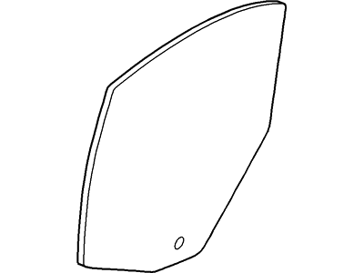 Ford XW4Z-5425712-AA Glass - Rear Door