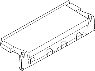 Ford YW4Z-5445594-AAB Trim - Tailgate