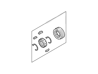 Ford 1L2Z-7124-DA Synchronizer Assy - 3rd And 4th Spd