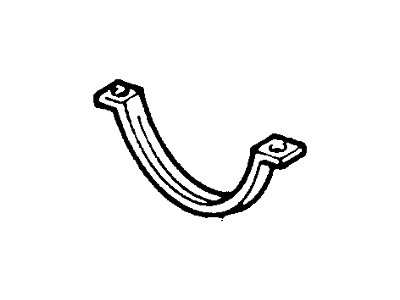 1987 Ford Aerostar Oil Pan Gasket - D9AZ6781A