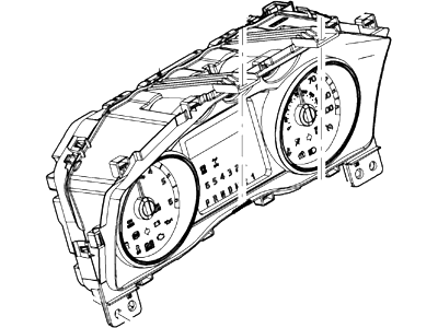 Ford Instrument Cluster - FC3Z-10849-JA