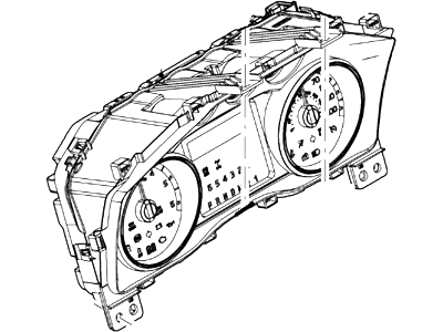 Ford F-450 Super Duty Instrument Cluster - CC3Z-10849-AA