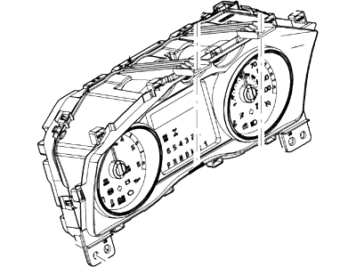 Ford CC3Z-10849-BA Instrument Cluster