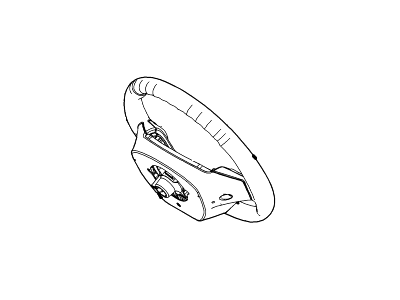 Ford Fiesta Steering Wheel - BE8Z-3600-CA